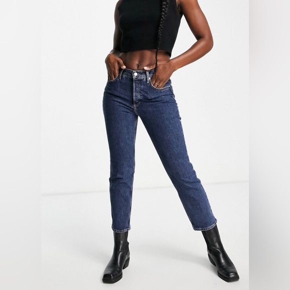 Mango brand, mom jeans, high rise - Picture 3 of 5